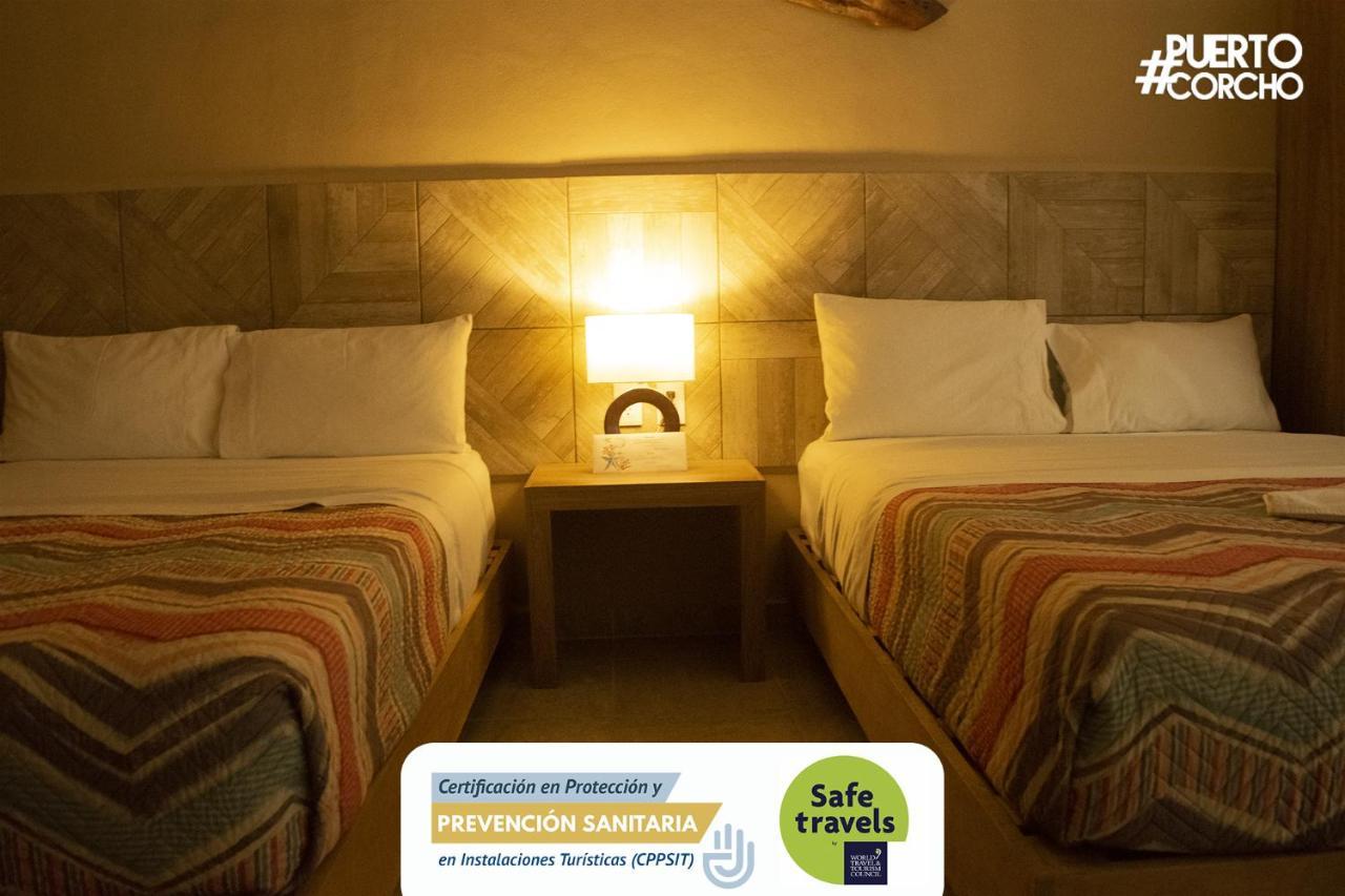 Hotel Puerto Corcho Puerto Morelos Buitenkant foto