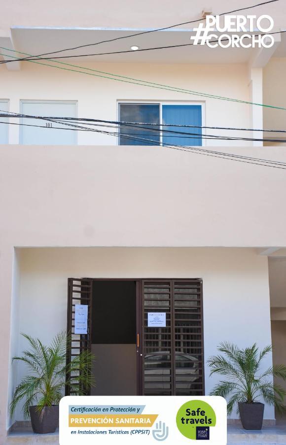 Hotel Puerto Corcho Puerto Morelos Buitenkant foto