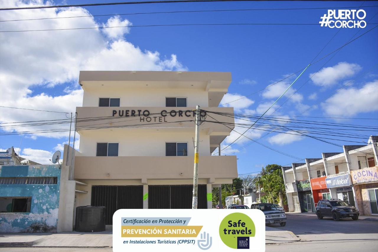 Hotel Puerto Corcho Puerto Morelos Buitenkant foto